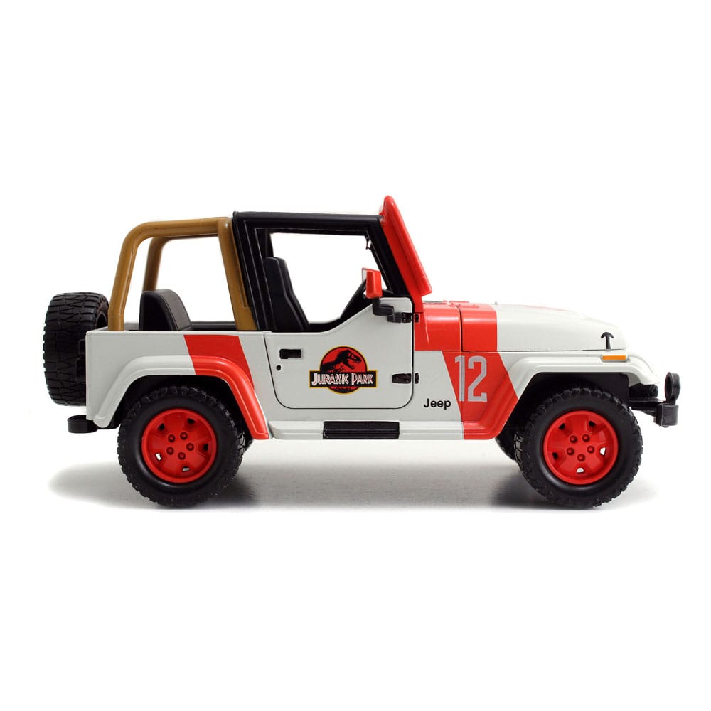 Jurassic World Jeep Wrangler 1:24 model for collectors