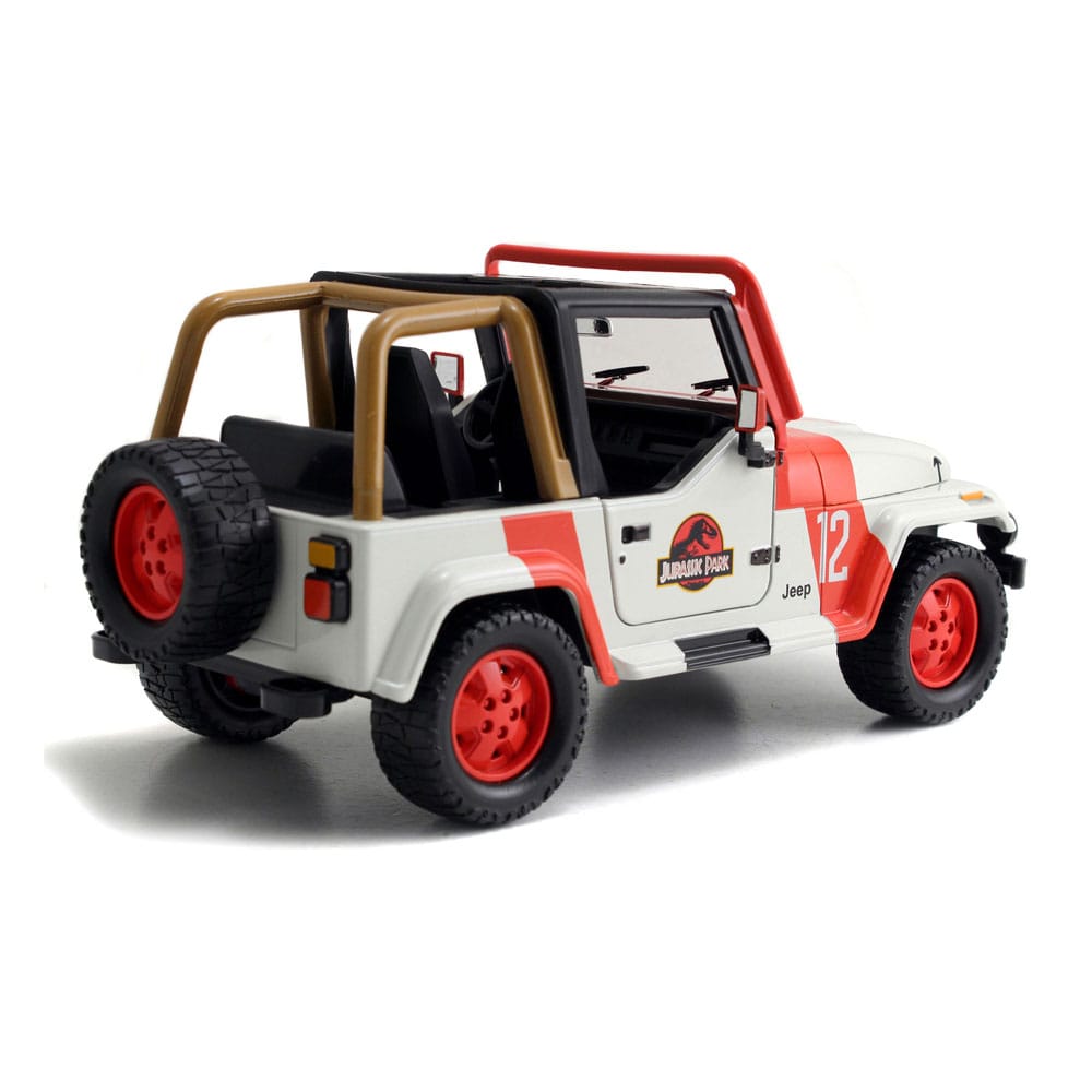 Jurassic World Jeep Wrangler 1:24 model for collectors