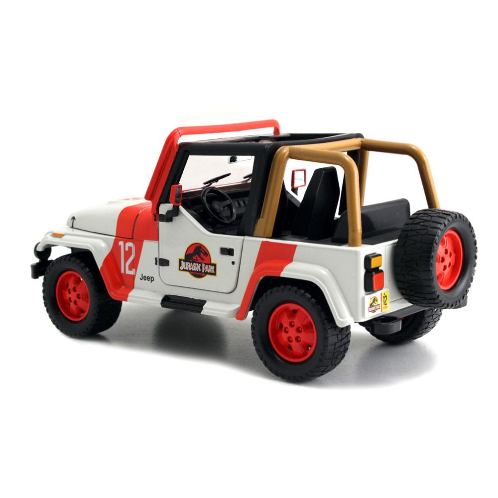 Jurassic World Jeep Wrangler 1:24 model for collectors