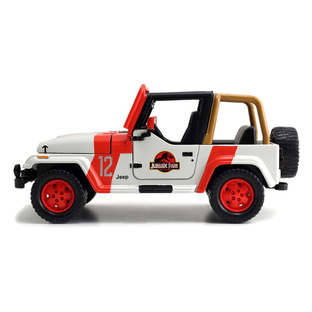 Jurassic World Jeep Wrangler 1:24 model for collectors
