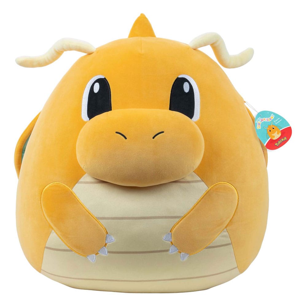 Jumbo Pokémon Dragonite Plush: Cuddle with Squishmallow Dragonite XL