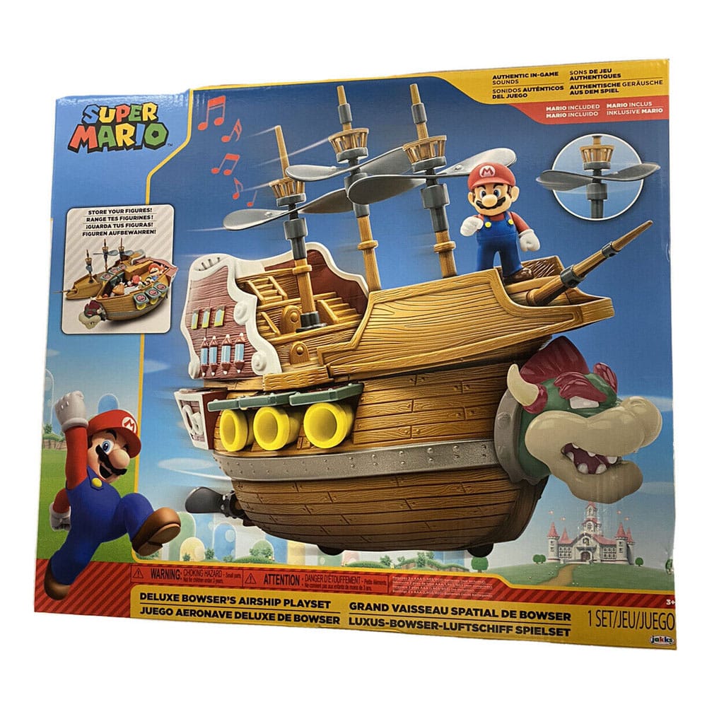 Nintendo Super Mario: Bowser's Airship Deluxe Playset ๐ฐ๐