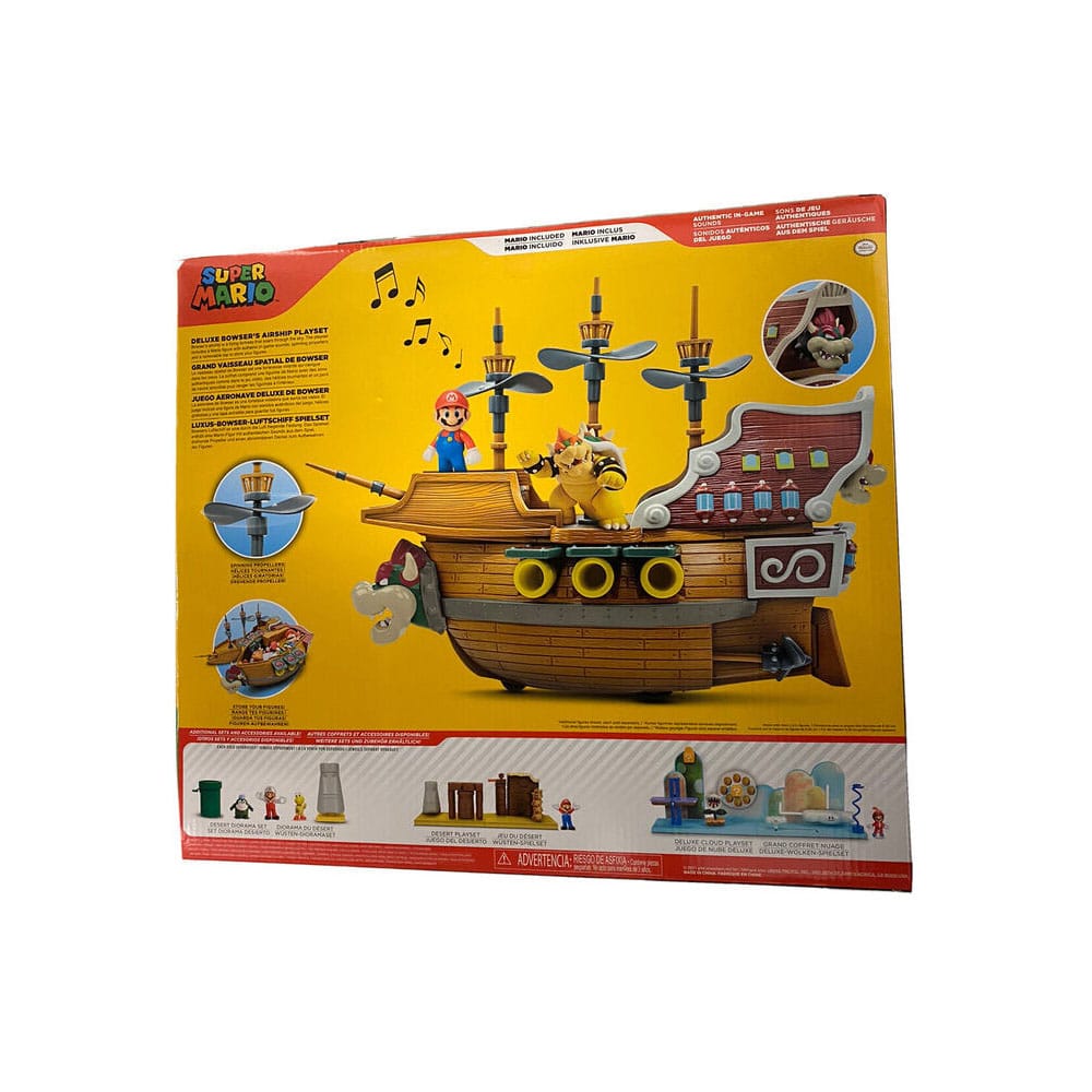 Nintendo Super Mario: Bowser's Airship Deluxe Playset ๐ฐ๐