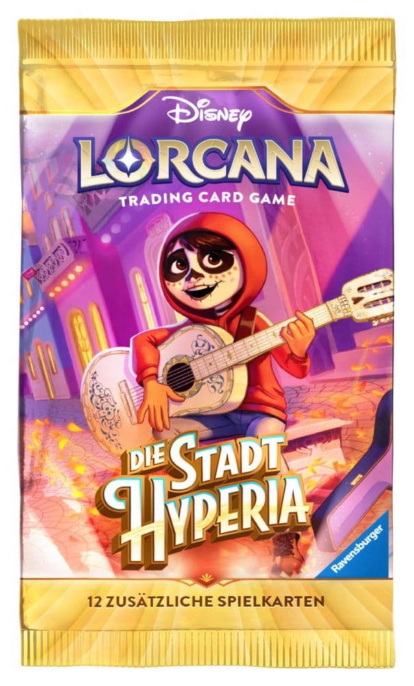 Die Stadt Hyperia Booster Display – Disney Lorcana TCG (Deutsch)