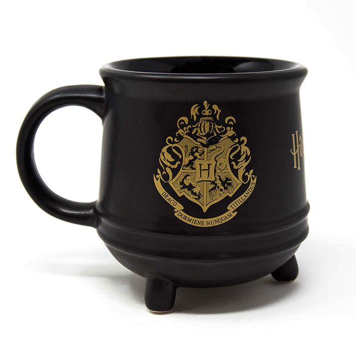Magische Hogwarts-Wappen 3D Tasse – Offiziell lizenziert