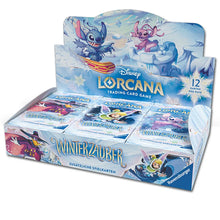 Disney Lorcana Winterzauber - Booster oder Display mit 24 Packs (Deutsch) - Trading Cards