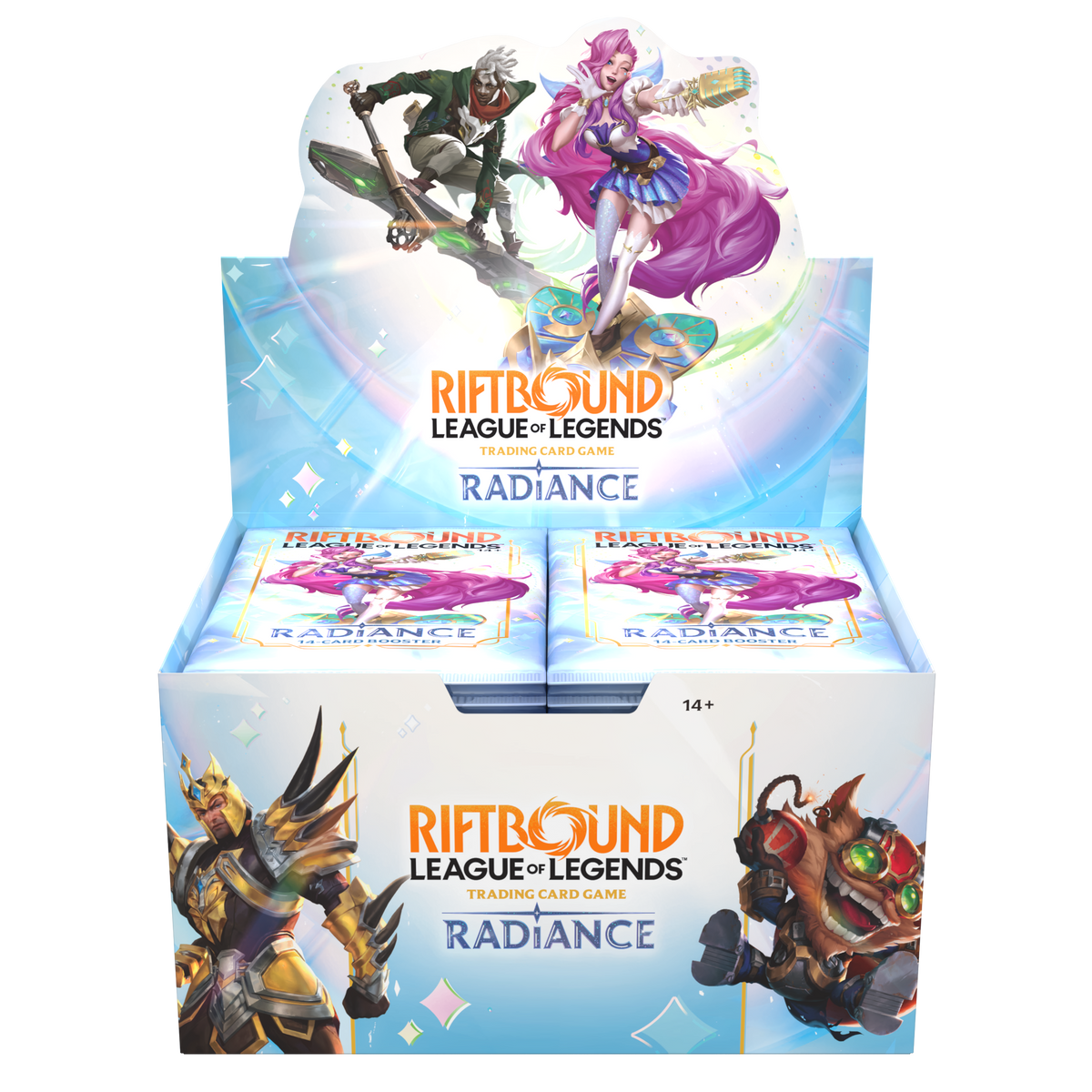 Booster Display „Radiance“ (24x Boosterpacks) – Riftbound TCG (Englisch)