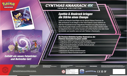 Cynthia – Kolekcja Premium Garchomp ex – Pokémon Scarlet & Violet TCG (polski)