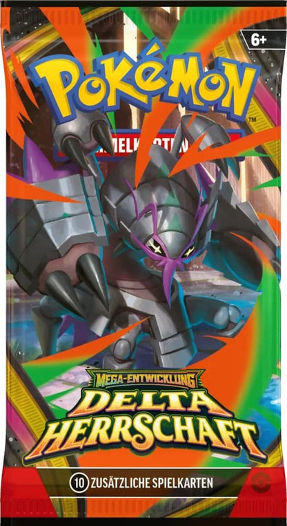 Boosterpack Delta Herrschaft – Mega-Entwicklung – Pokémon TCG (Deutsch)