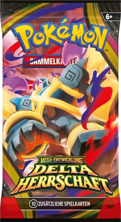 Boosterpack Delta Herrschaft – Mega-Entwicklung – Pokémon TCG (Deutsch)