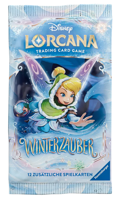 Disney Lorcana Winterzauber - Booster oder Display mit 24 Packs (Deutsch) - Trading Cards