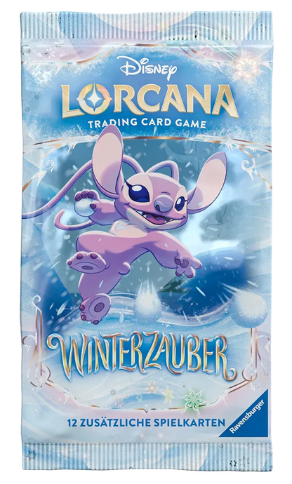Disney Lorcana Winterzauber - Booster oder Display mit 24 Packs (Deutsch) - Trading Cards