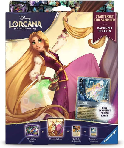 Disney Lorcana Starterset für Sammler – Rapunzel Edition (Deutsch)