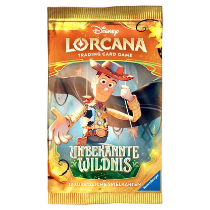 Disney Lorcana: Unbekannte Wildnis – Booster Pack (Deutsch) - Trading Cards