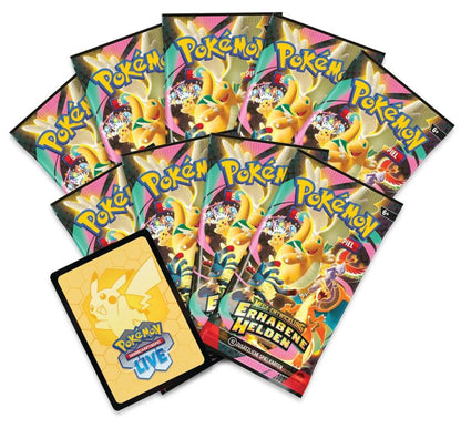 Erhabene Helden Top-Trainer-Box – Pokémon Mega-Entwicklung TCG