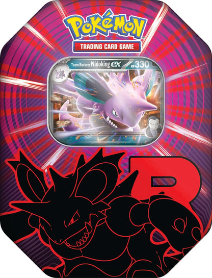 Ewige Rivalen Tin-Box Team Rockets Nidoking-ex – Pokémon Karmesin & Purpur TCG