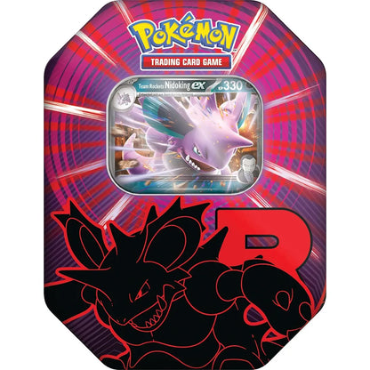 Ewige Rivalen Tin-Box Team Rockets Nidoking-ex – Pokémon Karmesin & Purpur TCG
