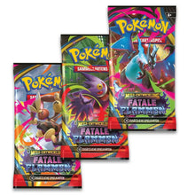 Fatale Flammen 3-Pack-Blister – Pokémon Mega-Entwicklung TCG (Deutsch)