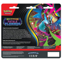 Fatal Flames 3-Pack Blister – Pokémon Mega Evolution TCG (German)
