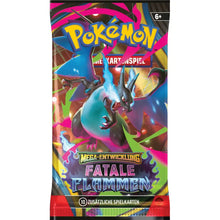 Fatale Flammen Boosterpack – Pokémon Mega-Entwicklung TCG