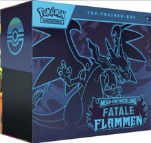 Fatale Flammen Top-Trainer-Box – Pokémon Mega-Entwicklung TCG