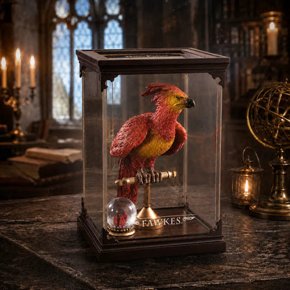 Fawkes the Phoenix Statue – Magical Creatures in Diorama