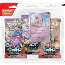 3-Pack Blister Pii – Pokémon Karmesin & Purpur Gewalten der Zeit TCG (Deutsch)