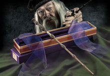 The legendary Elder Wand of Albus Dumbledore with Ollivander Box