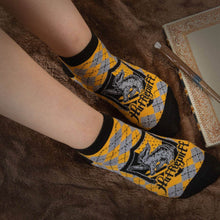 Zestaw 3 skarpetek do kostki Harry Potter Hufflepuff 💛✨