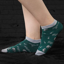 Magiczne skarpetki do kostki Slytherin – zestaw 3 szt. dla czarodziejskich stóp 💚✨