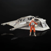 Snowspeeder und Actionfigur aus Star Wars - The Black Series 3 (Red Line)