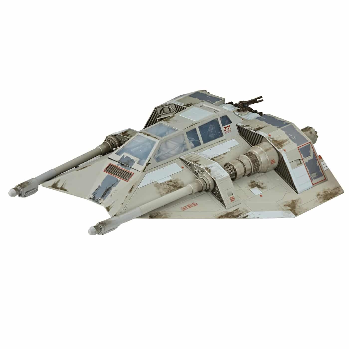 Snowspeeder und Actionfigur aus Star Wars - The Black Series 3 (Red Line)