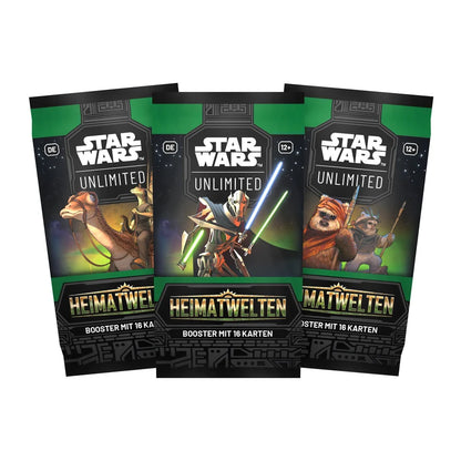 Boosterpack Heimatwelten – Star Wars: Unlimited (Deutsch)