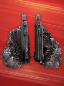 Bookends “Gates of Argonath” – Guardians for your shelf from Lord of the Rings