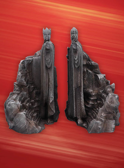 Bookends “Gates of Argonath” – Guardians for your shelf from Lord of the Rings