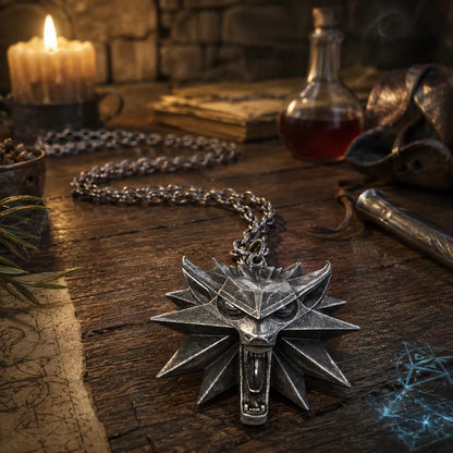 Medalion Szkoły Wilka Wiedźmina – Magiczny i Mistyczny