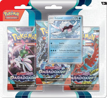 3-Pack Blister Kolowal – Pokémon TCG Karmesin & Purpur Paradoxrift (Deutsch)