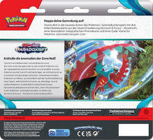 3-Pack Blister Kolowal – Pokémon TCG Karmesin & Purpur Paradoxrift (Deutsch)