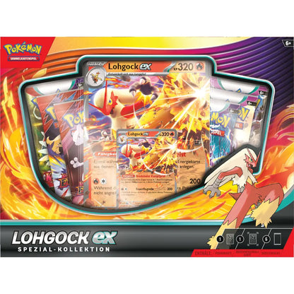 Lohgock-ex Spezial-Kollektion – Pokémon Karmesin & Purpur TCG (Deutsch)