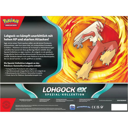 Lohgock-ex Spezial-Kollektion – Pokémon Karmesin & Purpur TCG (Deutsch)