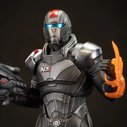 Mass Effect Commander Shepard PVC Statue 23 cm – mit N7-Helm