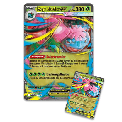 Mega-Bisaflor-ex Premium-Kollektion – Pokémon Mega-Entwicklung TCG