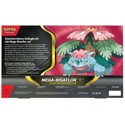 Mega-Bisaflor-ex Premium-Kollektion – Pokémon Mega-Entwicklung TCG