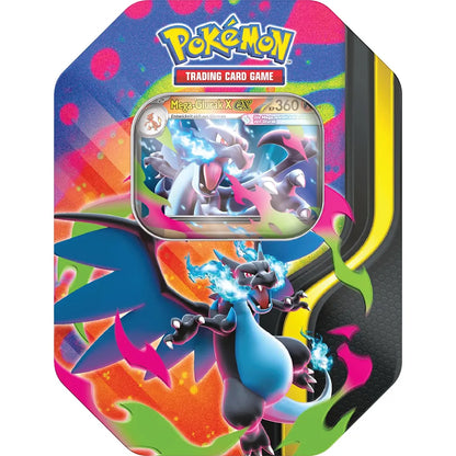 Mega-Glurak X-ex Tin-Box – Pokémon Mega-Entwicklung TCG