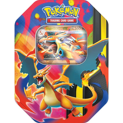 Mega-Glurak Y-ex Tin-Box – Pokémon Mega-Entwicklung TCG