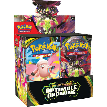 Optimale Ordnung Booster Display 36er – Pokémon Mega-Entwicklung TCG