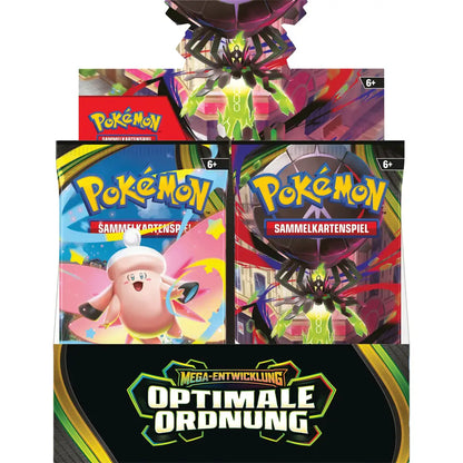 Optimale Ordnung Booster Display 36er – Pokémon Mega-Entwicklung TCG