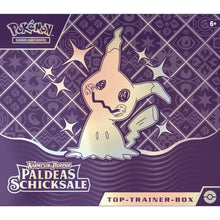 Paldeas Schicksale Top-Trainer-Box – Pokémon Karmesin & Purpur TCG (DE)