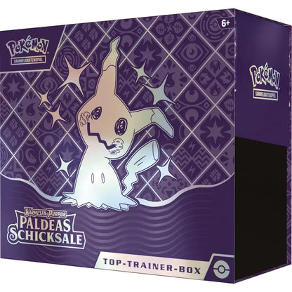 Paldeas Schicksale Top-Trainer-Box – Pokémon Karmesin & Purpur TCG (DE)