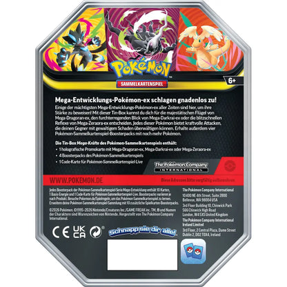 Mega-Dragoran Tin-Box Mega-Kräfte – Pokémon TCG (Deutsch)